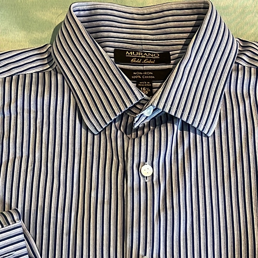 Murano‎ Dress Shirt Size 16 1/2 x 35